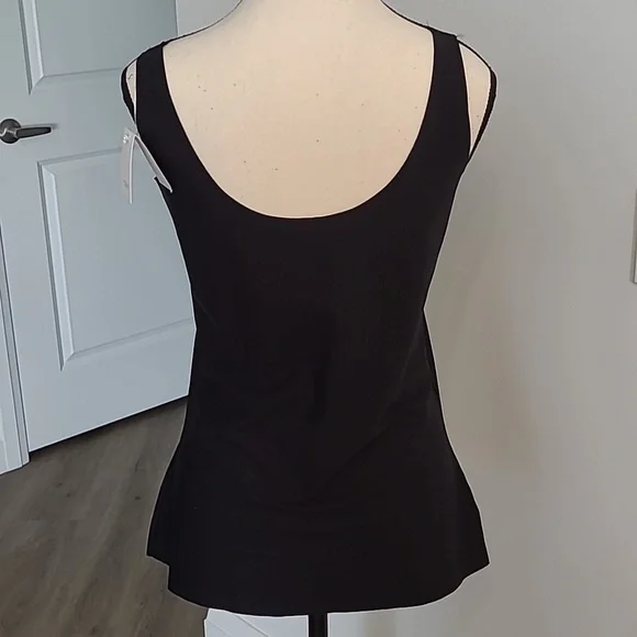 Organic Basics Size L Black Invisible Tank Top - Picture 2 of 5